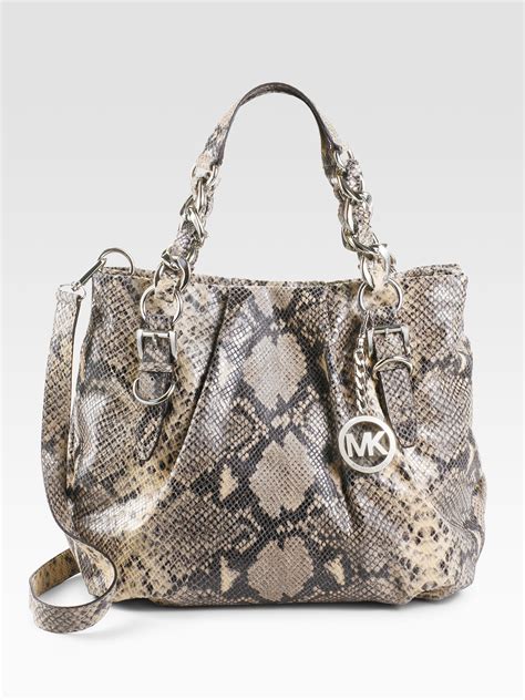 michael kors pythondrawstring bag|macy's Michael Kors bags.